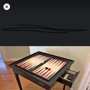 Zimmerman backgammon board